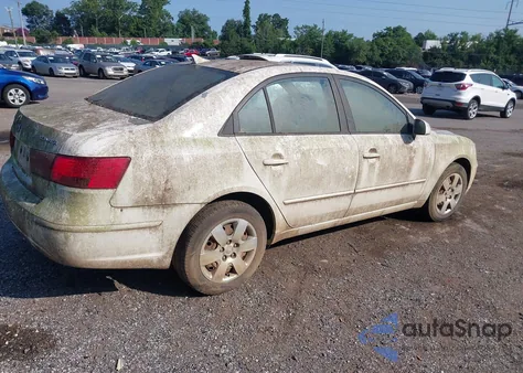 2010 Hyundai Sonata Gls z USA, uszkodzony, nr VIN 5NPET4AC1AH658945
